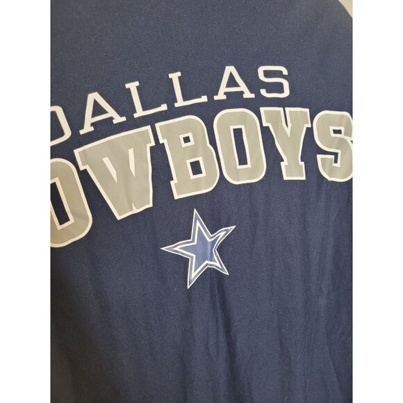 Dallas Cowboys NFL Team Apparel LS T-Shirt Blue/Gray L - Picture 3 of 4